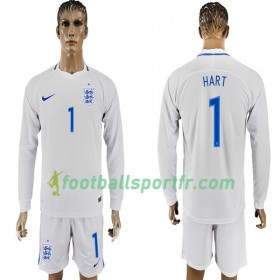 Tenue Angleterre Hart 1 Domicile Coupe du monde 2018 Maillot de Foot ML